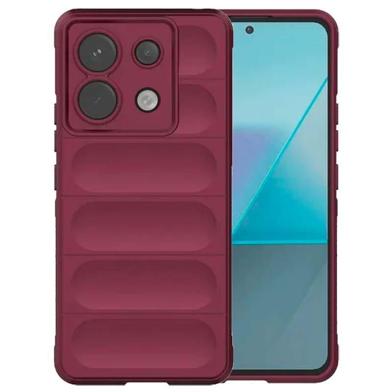 Funda De Silicona Wave Xiaomi Redmi Note 13 Pro 5g / Poco X6 5g Borgoña