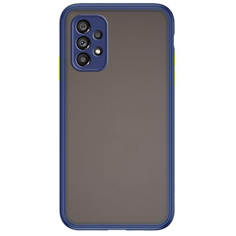 Funda Dual Mate Samsung Galaxy A52 A525 / A52 5g A526 / A52s 5g A528 Azul+Amarillo