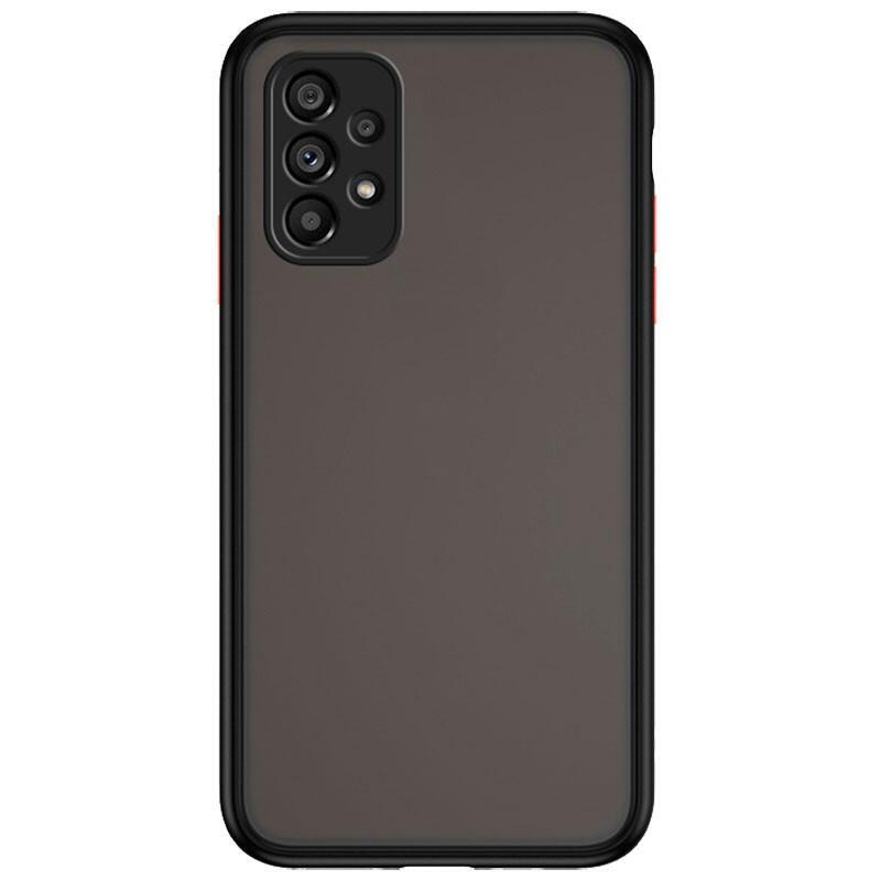 Funda Dual Mate Samsung Galaxy A53 5g Negro+Rojo
