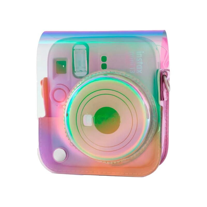 Funda Fujifilm Instax Mini 13 Iridescent Con Correa Ajustable