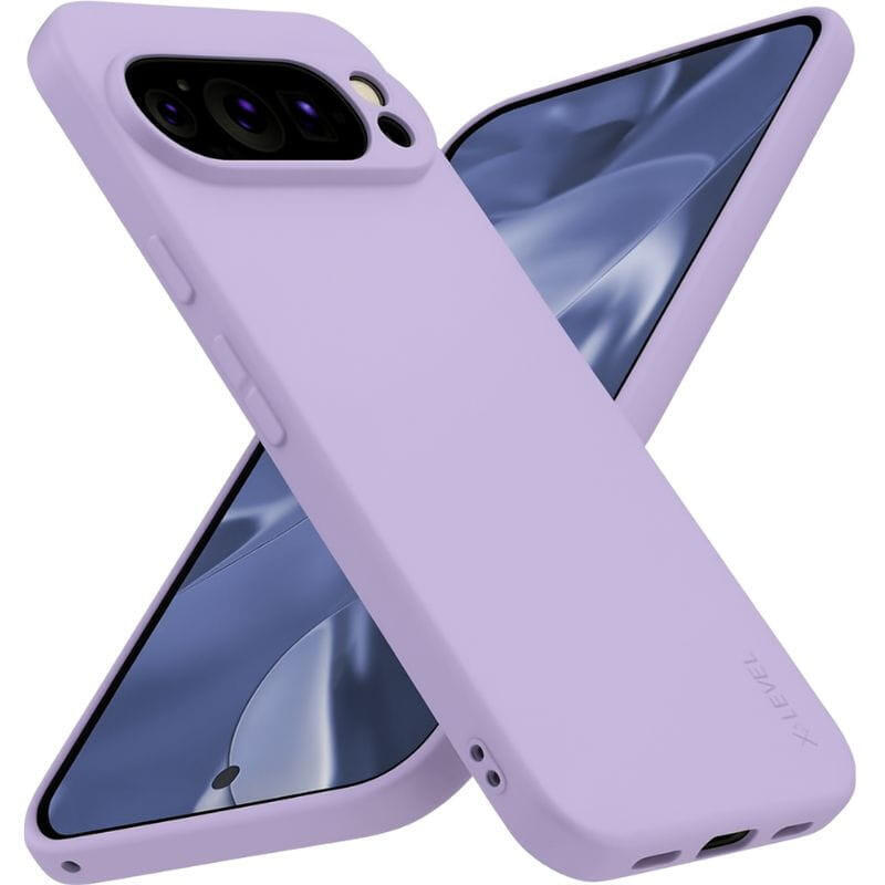 Funda Google Pixel 10 / 10 Pro Square Liquid Premium Lavanda