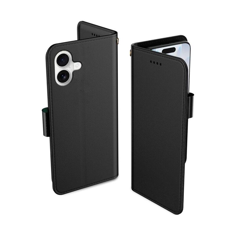 Jc Trasera Tipo Libro Negra Apple Iphone 17