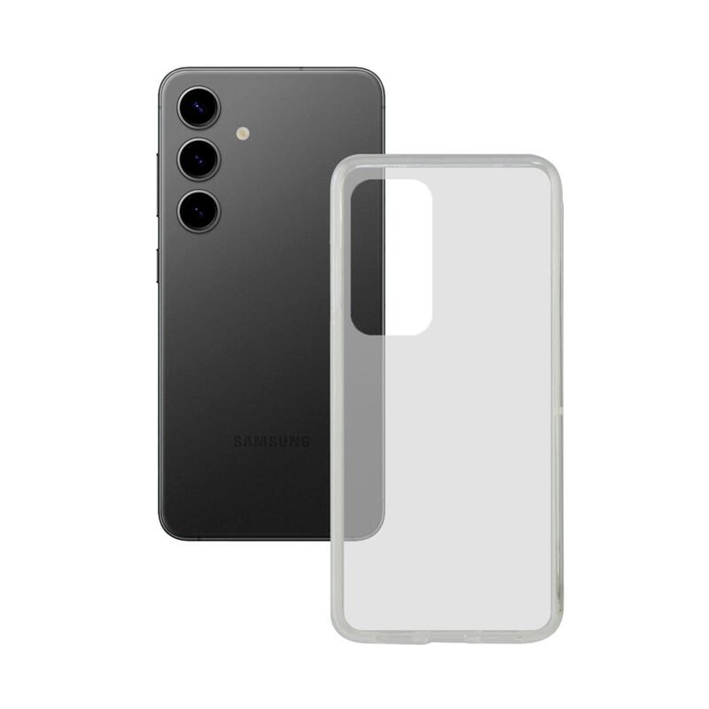 Funda Ksix Trasera De Silicona Transparente Apple Iphone 15 Pro