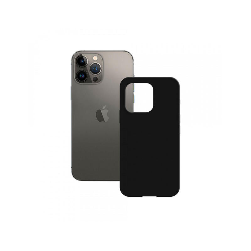 Funda Ksix Trasera Semi Rígida Negra Iphone 14 Pro Max