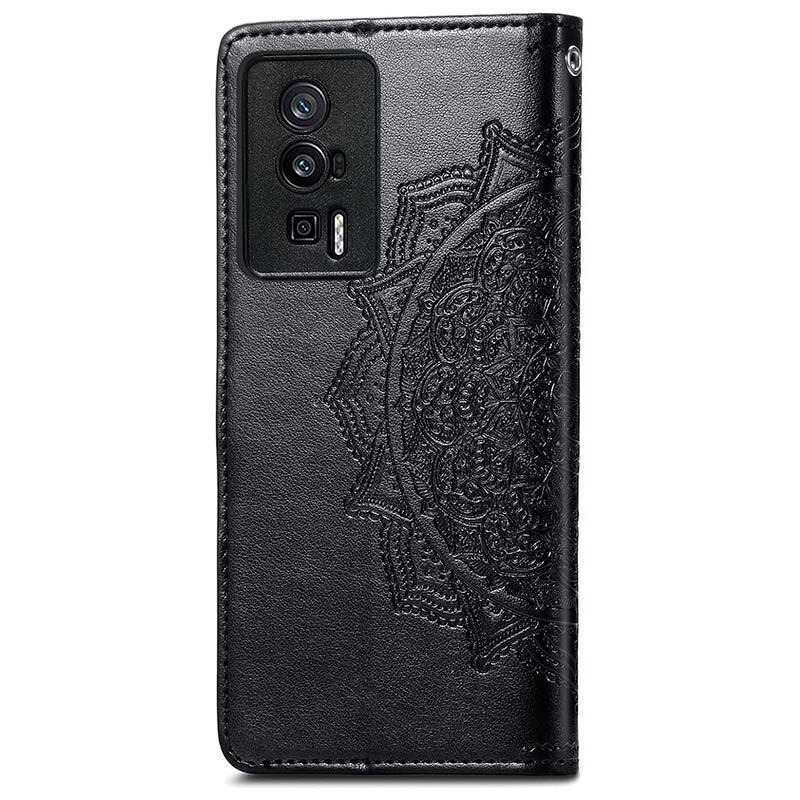 Funda Libro 360º Protection Xiaomi Poco F5 Pro Negro