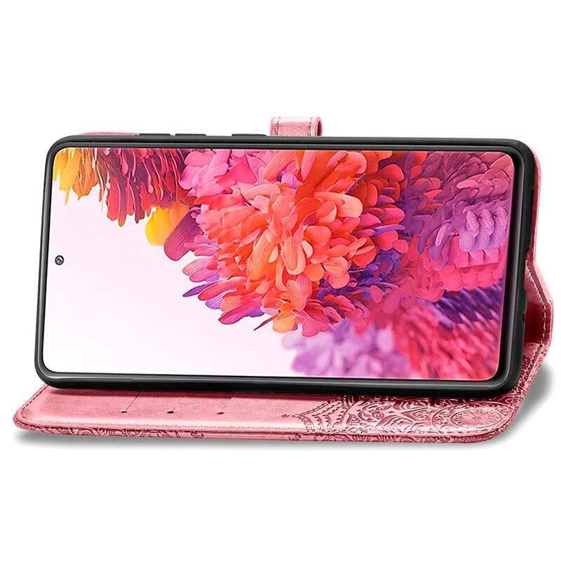 Funda Libro Mandala Xiaomi Redmi 13c / Poco C65 Rosa