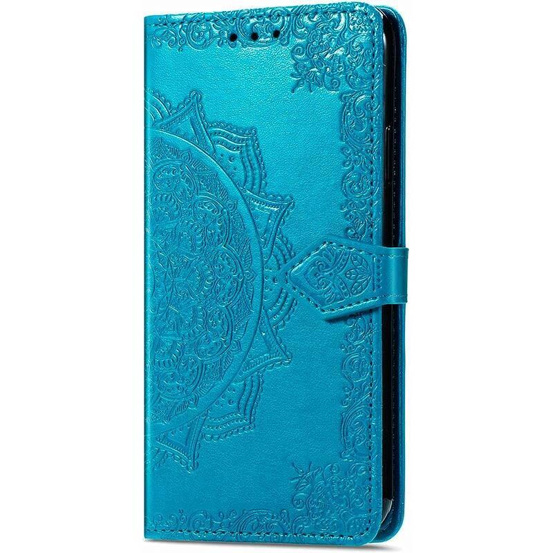 Funda Libro Mandala Xiaomi Redmi Note 12 4g Azul