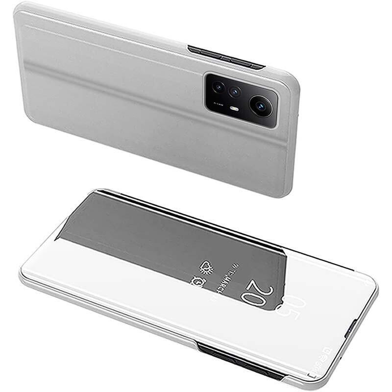 Funda Libro Smart Mirror Xiaomi Redmi Note 12s Plata