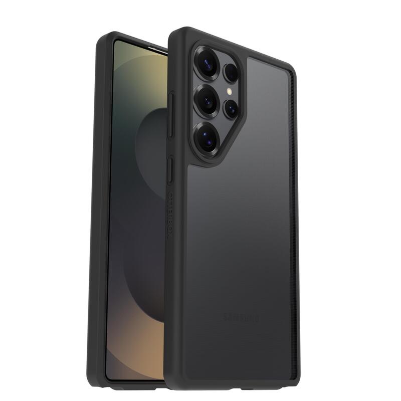 Funda Otterbox React Series Plástico Cristal Negro Para Samsung Galaxy S25 Ultra
