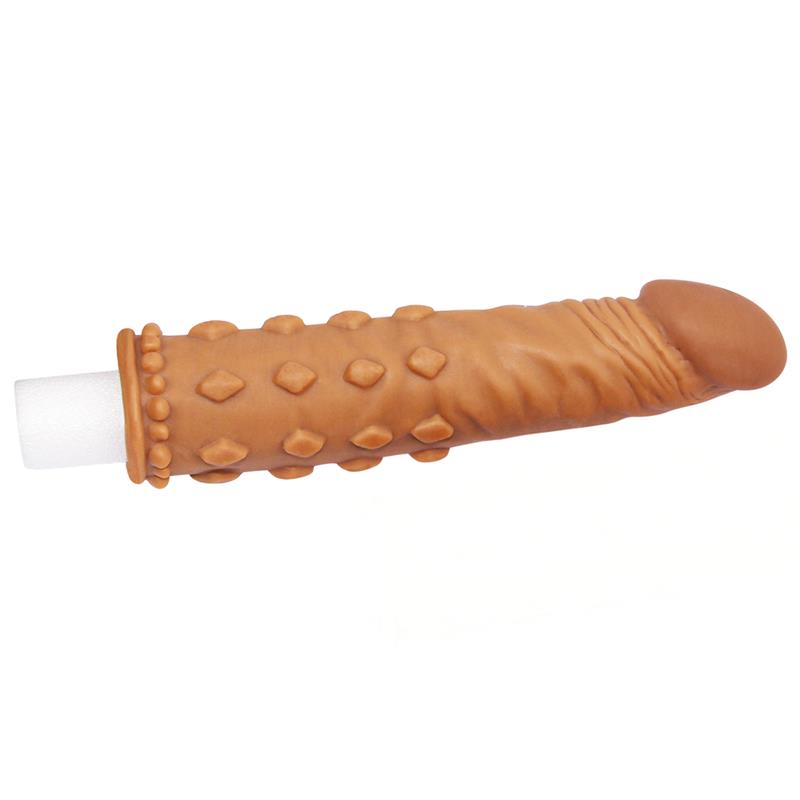 Funda Para El Pene Add 2 Pleasure X Tender Marrón