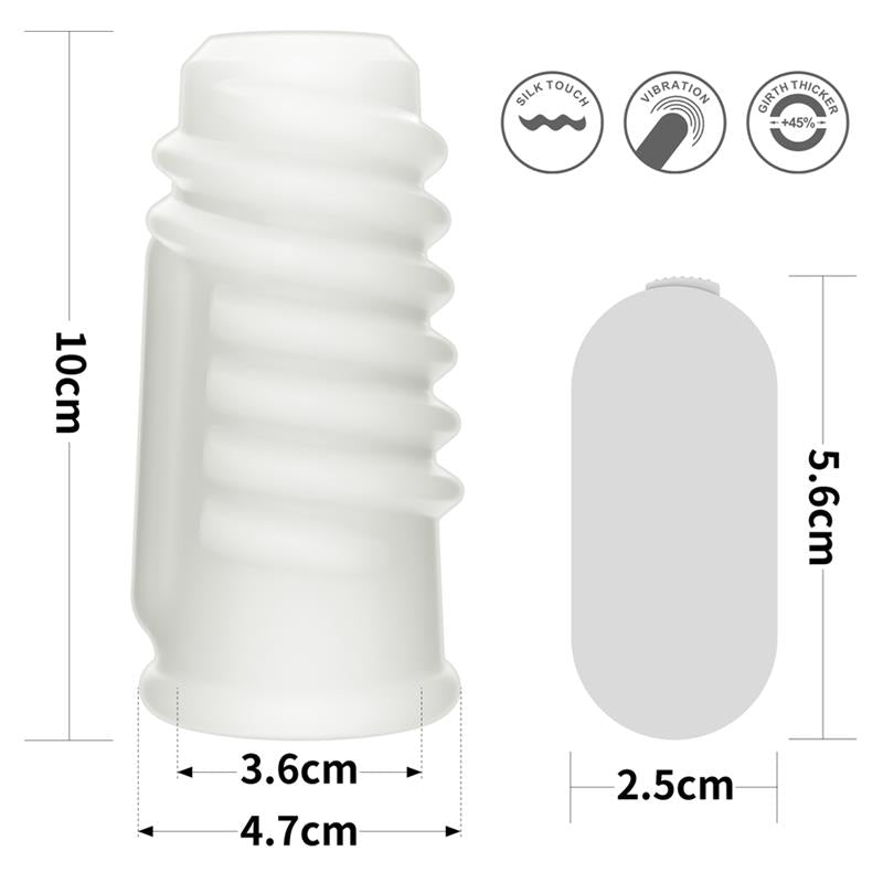 Funda Para El Pene Con Vibración Spiral Knights