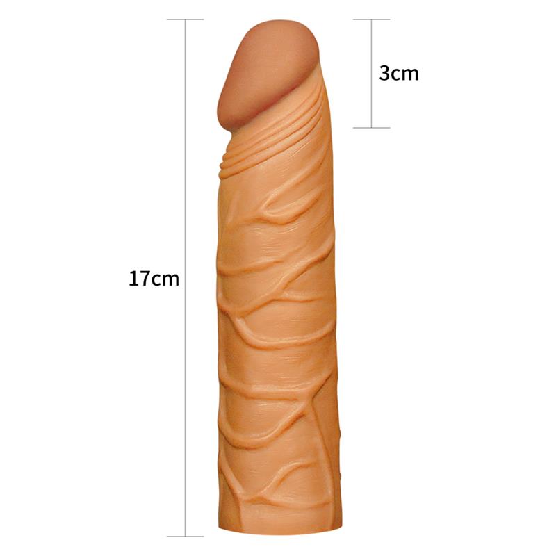 Funda Para El Pene Pleasure X Tender Marrón
