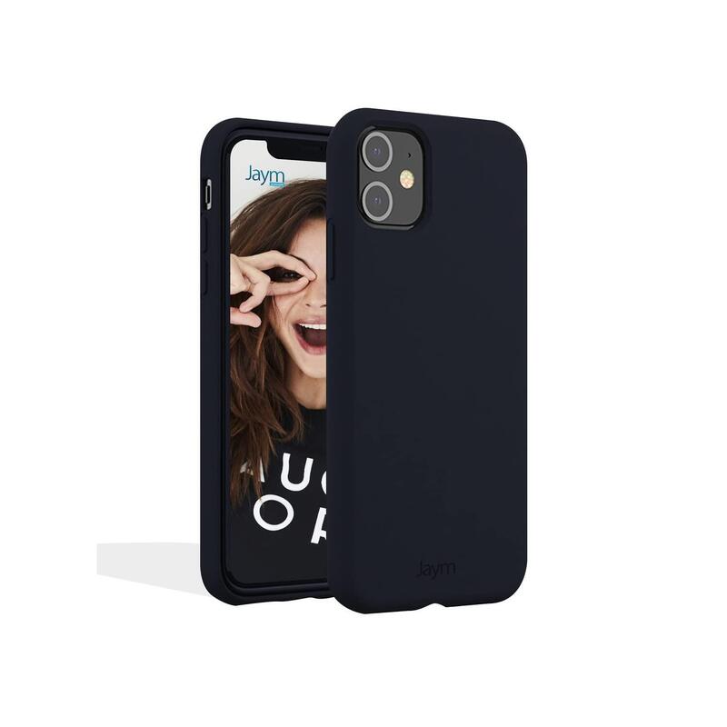 Funda Premium De Silicona Y Microfibra Para Apple Iphone 14 Pro Max Azul - Jaym® Classic® **