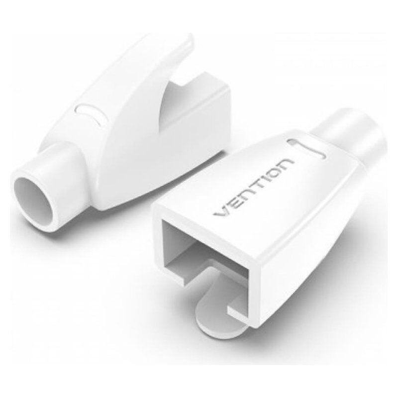 Funda Protectora Rj45 (100 Und) Blanco Vention Funda Protectora Rj45/ 100 Uds/ Blanca