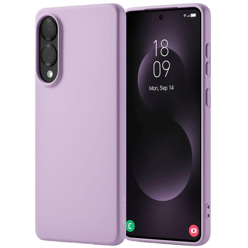 Funda Samsung Galaxy S25 Edge Square Liquid Premium Lavanda