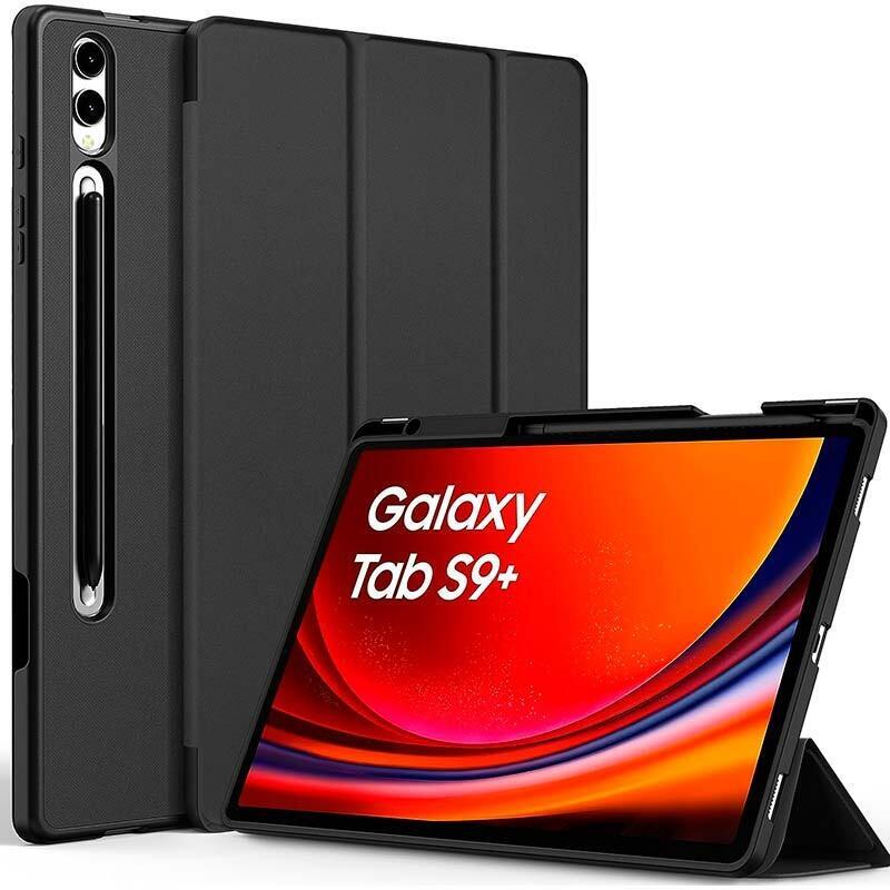 Funda Samsung Galaxy Tab S9+ Compatible Negro