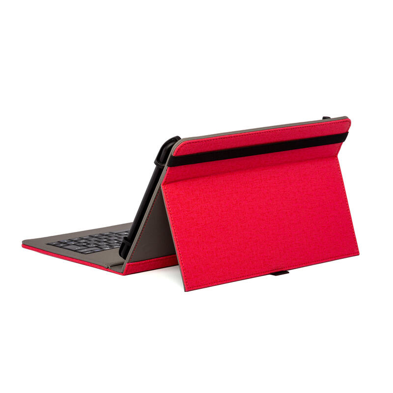 Funda Teclado Usb 10 1 Roja