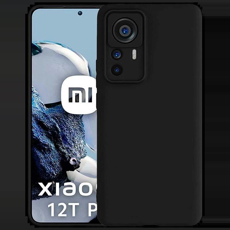 Funda Xiaomi 12t / 12t Pro Square Liquid Premium Negro