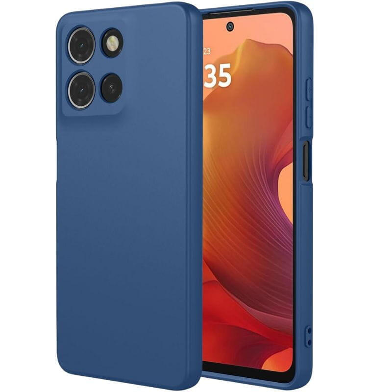 Funda Xiaomi Poco C85 Square Liquid Premium Azul