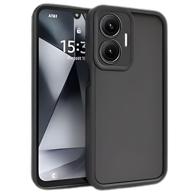 Funda Xiaomi Poco F7 Square Liquid Premium Negro