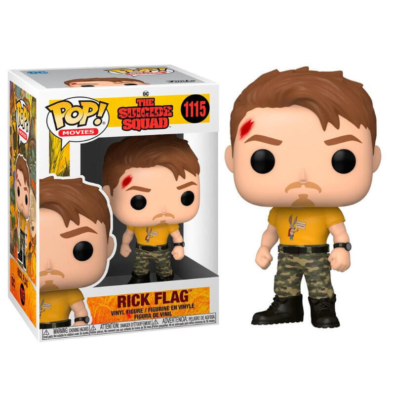 Funko Pop Dc Comics Escuadron Suicida Rick Flag Nº 1115 -Caja Original-