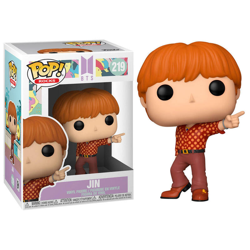 Funko Pop Estrellas De La Música Bts Dynamite Jin Nº 219 -Caja Original-