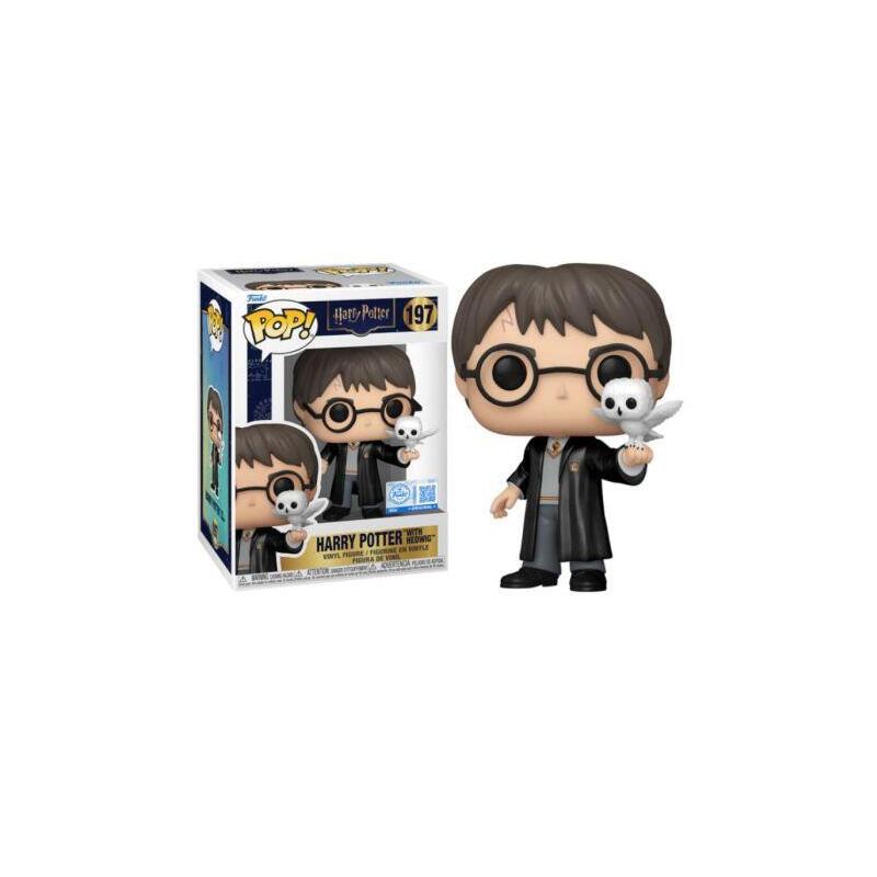 Funko Pop Harry Potter Con Hedwing 197 - Harry Potter Exclusivo - 889698917636