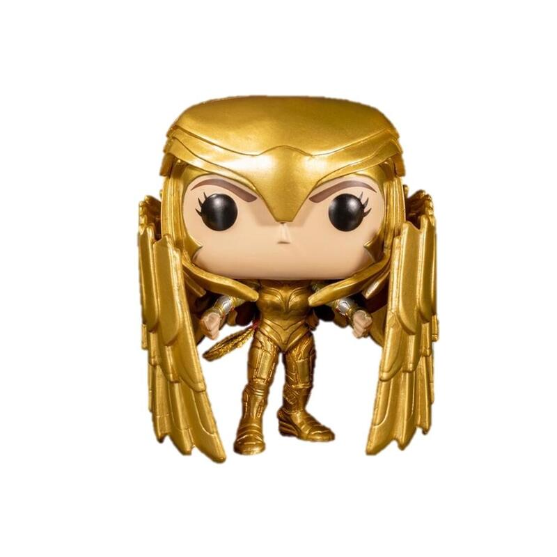 Funko Pop Wonder Woman Golden Armor Shield Nº329 -Caja Original-