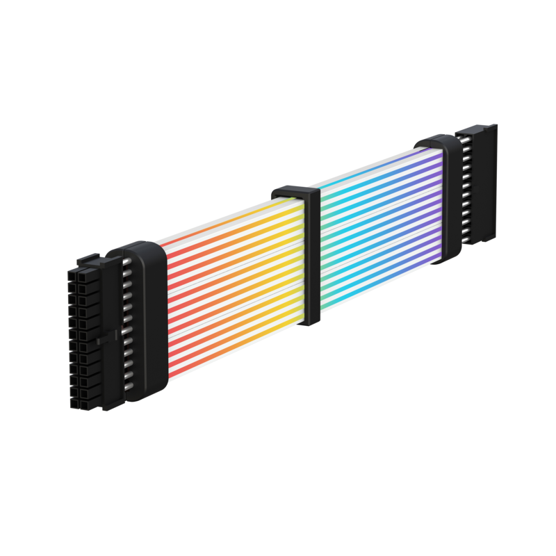 Gamemax Psu Extension Cable Mb 24pin-B Black