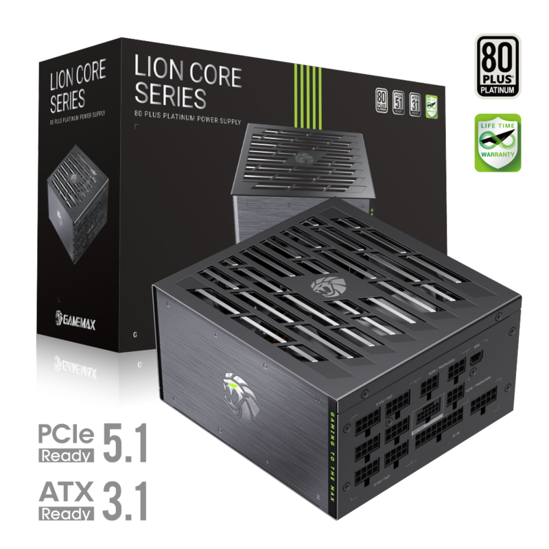 Gamemax Psu Lion Core 1200p 1200w Platinum Full Modular