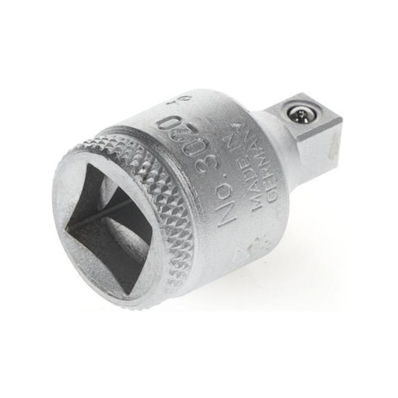 Gedore Reductor 3/8" A 1/4", Cuadrado, Adaptador Para Llave De Tubo Cromado 3020