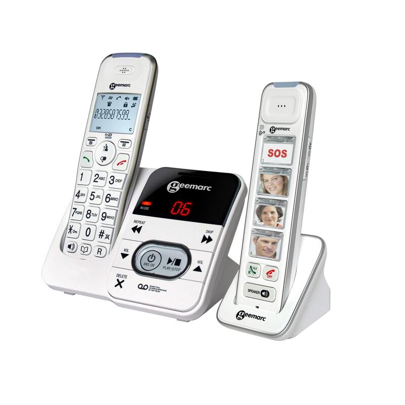 Geemarc Pack Mobility 295 Schnurloses Telefon + Photodect 295
