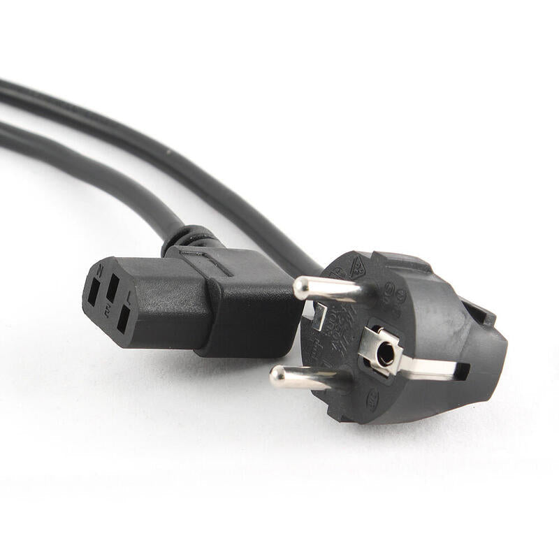 Gembird Cable De Alimentacion Schuco A C13 Acodado 1.8m Negro Pc-186a-Vde