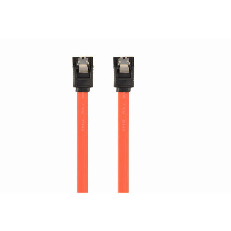 Gembird Cable De Datos Serial Ata Iii 10 Cm, Clips Metálicos