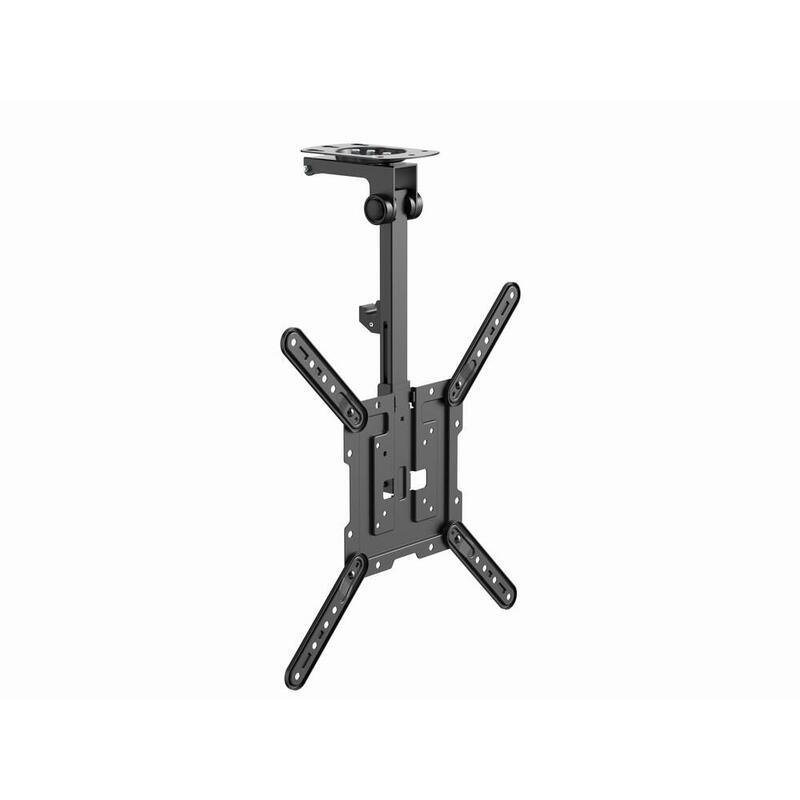 Soporte De Techo Gembird Cm-55st-01 Para Tv De Movimiento Completo, 23" - 55", Negro