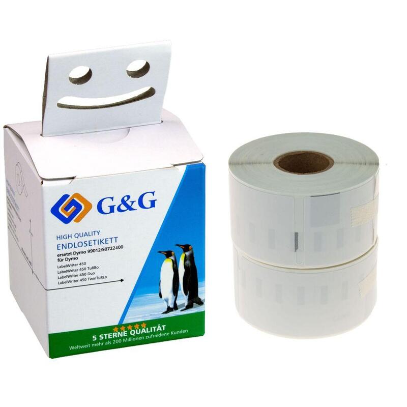 G&G Etiketten 36mm X 89mm Sw-Ws Komp. M. Dymo 99012/ S0722400