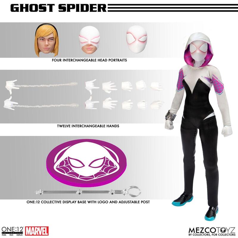 Ghost Spider Fig 16 Cm Marvel One:12 Collective