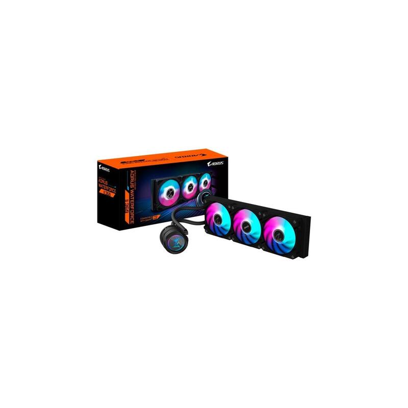 Gigabyte Aorus Waterforce Ii 360mm, Refrigeración Por Agua Negro Aorus Waterforce Ii 360