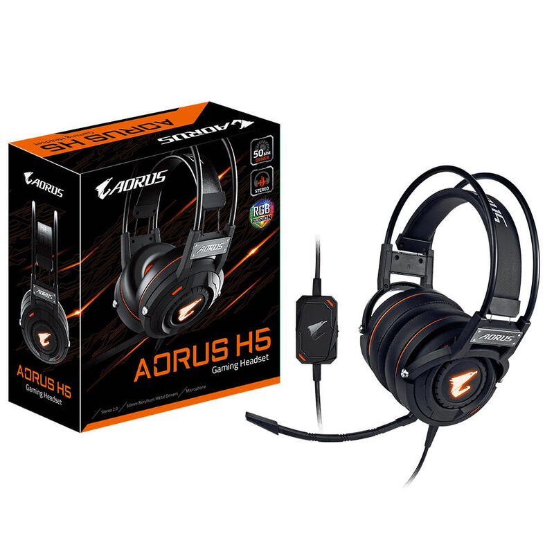 Gigabyte Auriculares Gaming Headset Aorus H5 (Gp-Aorus H5)