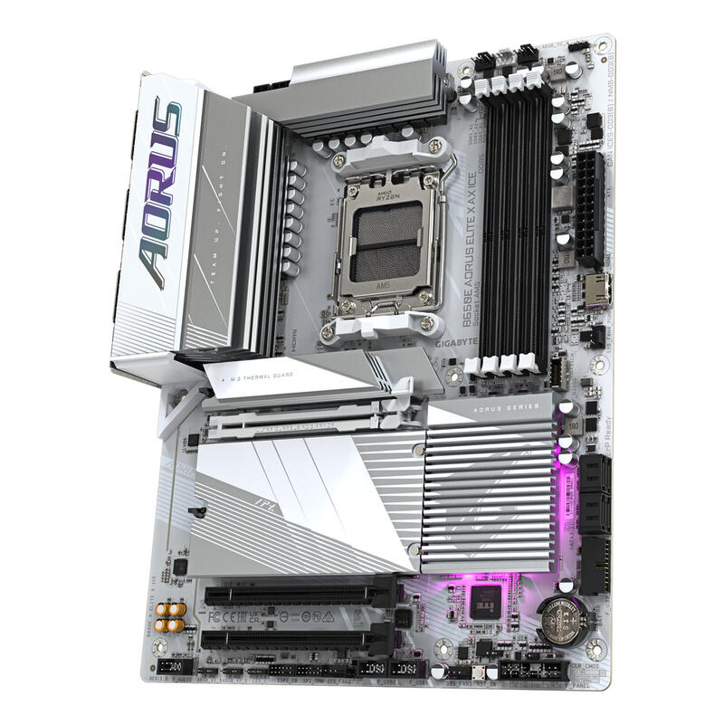 Gigabyte B650e Aorus Elite X Ice Am5 4xddr5 4xsata 3xm.2