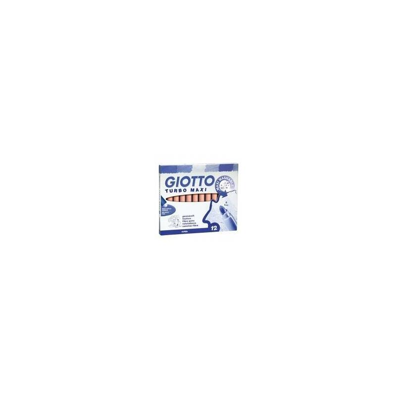 Giotto Rotuladores Turbo Maxi Purpura Estuche 12 Ud