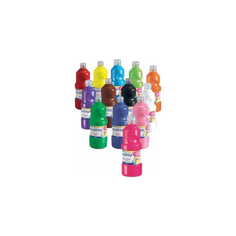 Giotto Témpera Escolar Lavable Turquesa Botella 500 Ml