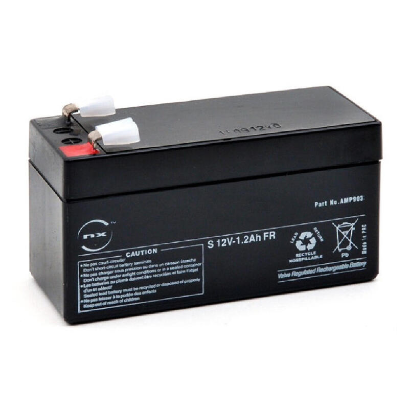 Global Bat-12v1.3ah Batería De Plomo Agm 12v-1.3ah