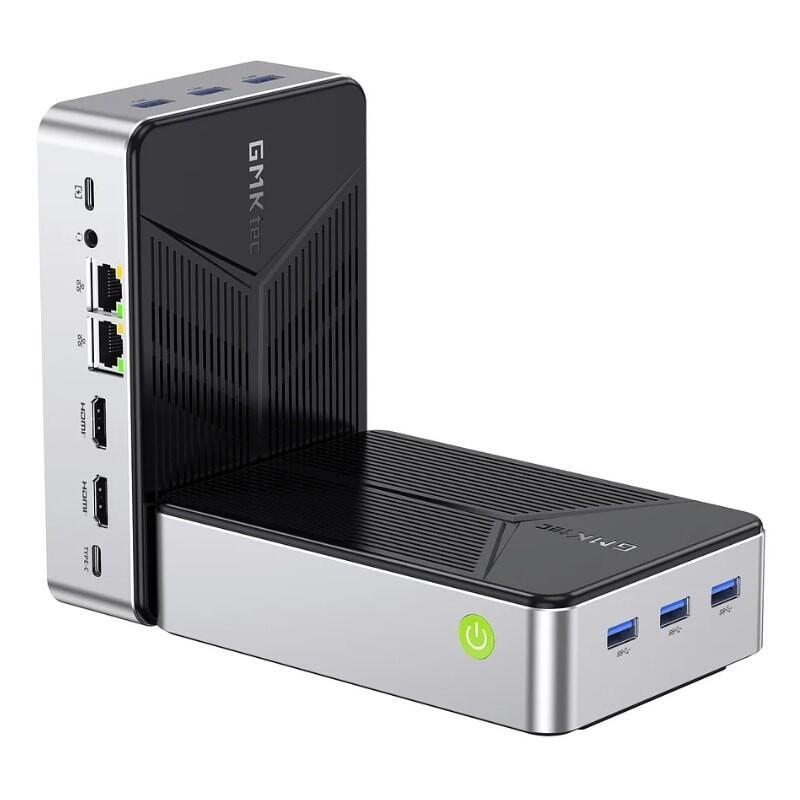 Gmktec Nucbox G9 Intel Twin Lake N150/12gb Lpddr5 Ram/64gb Emmc/Barebone/Cuatro Bahías Y Sistema Dual