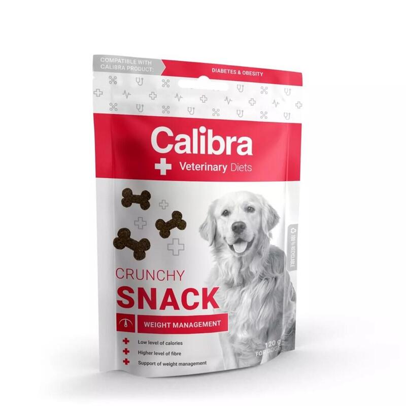 Golosina Para Perro Calibra Vd Dog Crunchy Snack Control De Peso 120g