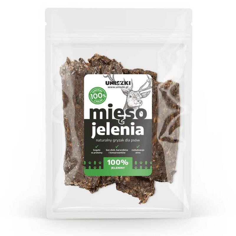 Golosina Para Perros Uniszki Carne De Ciervo 90g