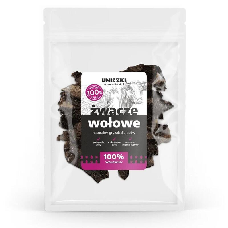 Golosina Para Perros Uniszki Panza De Res 500g
