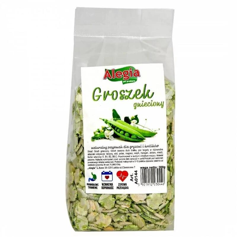 Golosina Para Roedores Y Conejos Alegia Crushed Peas 300g