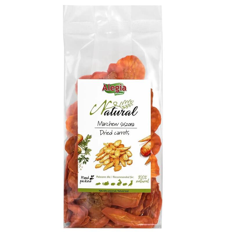 Golosina Para Roedores Y Conejos Alegia Dried Carrots 60g