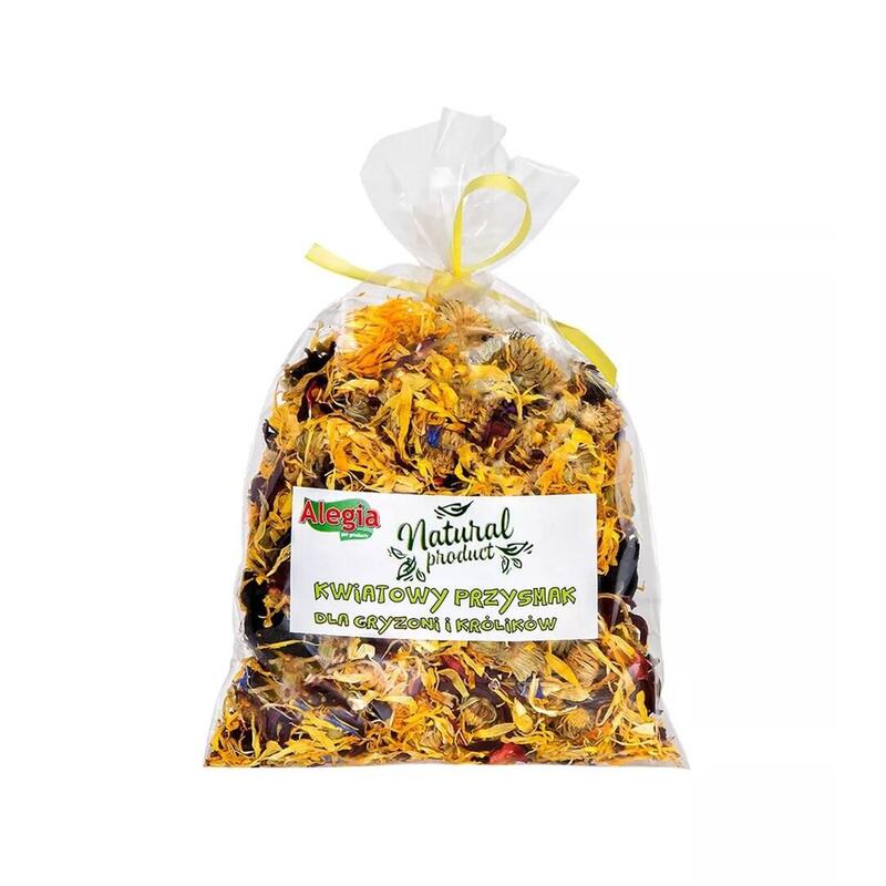 Golosina Para Roedores Y Conejos Alegia Floral Treat 50g